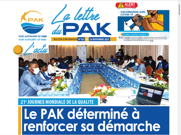 La Lettre du PAK n°125