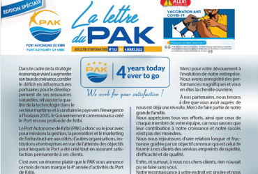 The PAK Bulletin No. 133