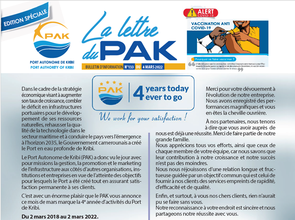 The PAK Bulletin No. 133