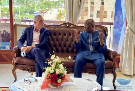 The New ENEO CEO Visits the Port Authority of Kribi