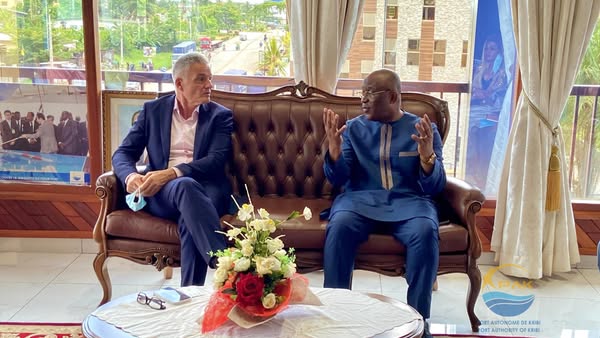 The New ENEO CEO Visits the Port Authority of Kribi