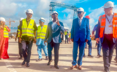 PARLIAMENTARY OVERSIGHT:Senators from the South Region visit the Port of Kribi