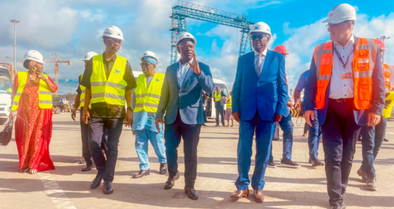 PARLIAMENTARY OVERSIGHT:Senators from the South Region visit the Port of Kribi