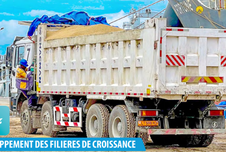 Développement des filières de croissance : du blé sur les quais du port de Kribi