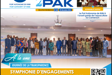 La Lettre du PAK n°240