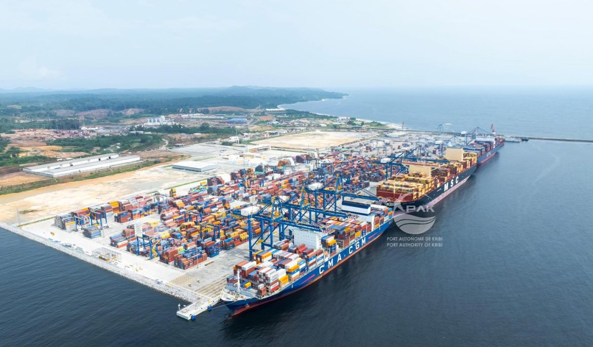 Kribi becomes the beating heart of African logistics.