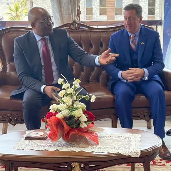 Une délégation de gardes côtes américains en escale au Port de Kribi