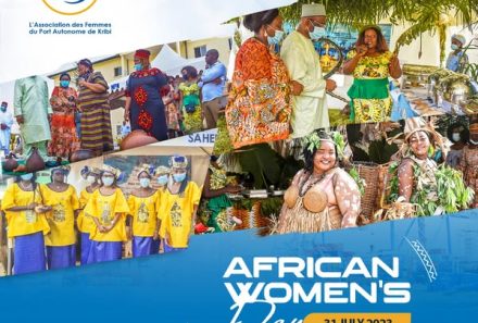 Journée internationale de la femme africaine.