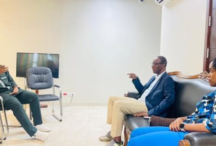 Visite du Délégué Général du Québec, Monsieur Iya Touré