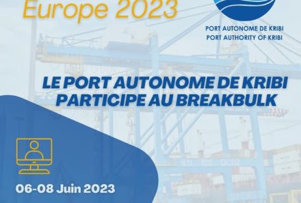 Le Port Autonome de Kribi confirme son leadership à Breakbulk Europe 2023