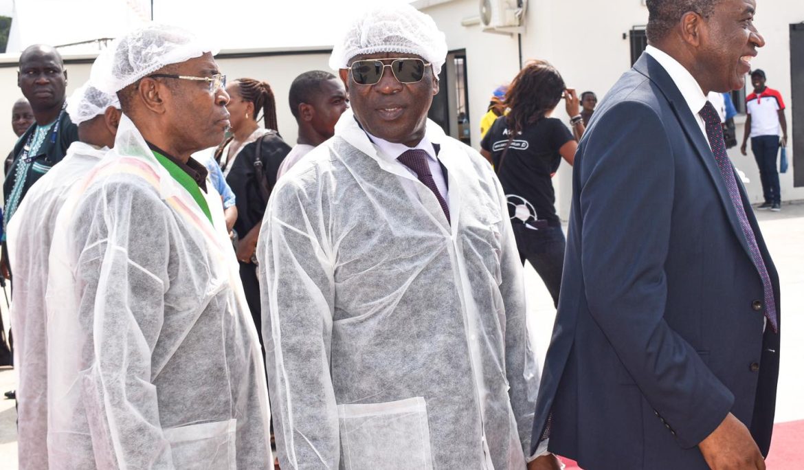 Inauguration de la Nouvelle Unité Industrielle La Pasta au Port de Kribi.