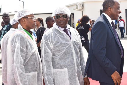 Inauguration de la Nouvelle Unité Industrielle La Pasta au Port de Kribi.