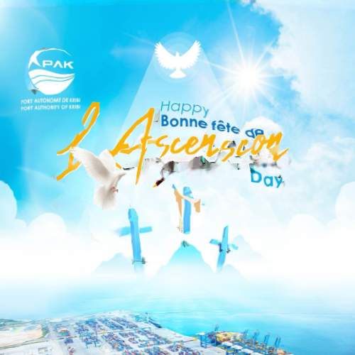 Que cette journée inspire la paix, la sérénité et l’espérance.
À nos collaborateurs, partenaires, riverains et usagers : très belle fête de l’Ascension