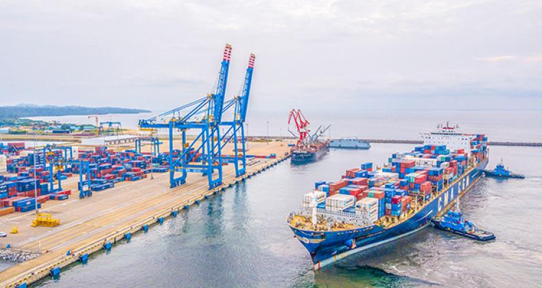 NOUVELLE LIGNE MARITIME: Le WAX 4 débarque au Port de Kribi