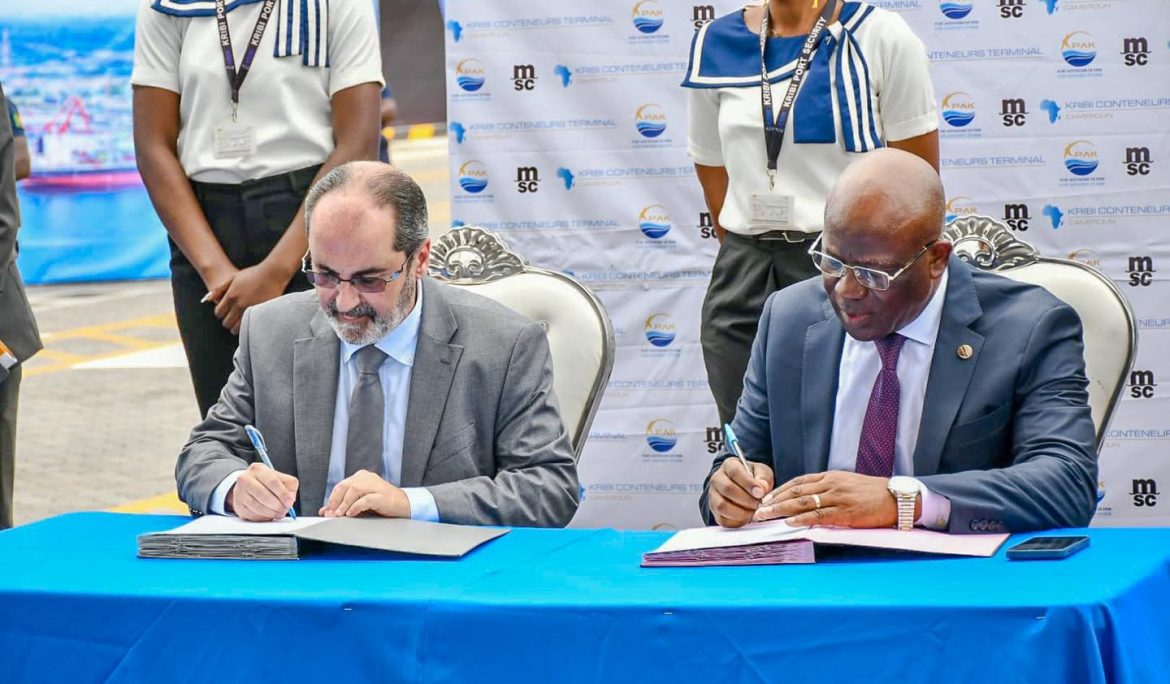 9 Mai 2025 – Le Port Autonome de Kribi change de palier.