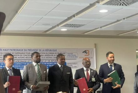 Chemin de fer Mbalam-Kribi et convention de concession du terminal minéralier multimodal au port de Kribi