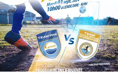 Match amical entre le PAK et les communautés riveraines