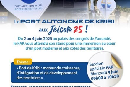 [JEICOM 2025 – Le Port Autonome de Kribi, acteur clé du développement territorial]
