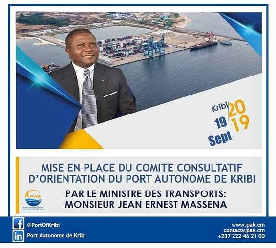 Un repère majeur pour le port de Kribi