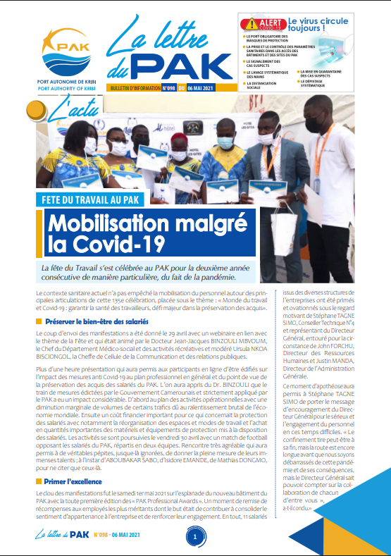 La Lettre du PAK n°098