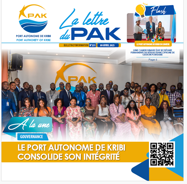 Modification Munion Pak The PAK Bulletin No. 251 - Port Authority of Kribi