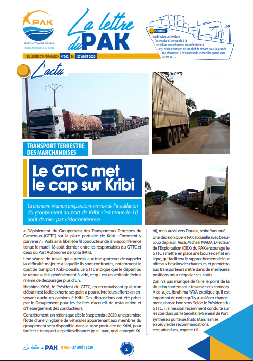 La Lettre du PAK n°062