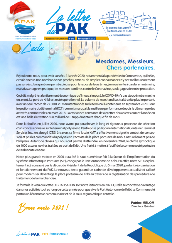 La Lettre du PAK n°079