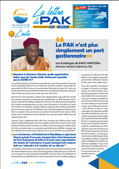La Lettre du PAK n°082