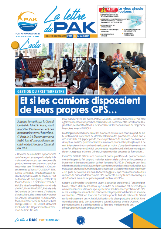 La Lettre du PAK n°089