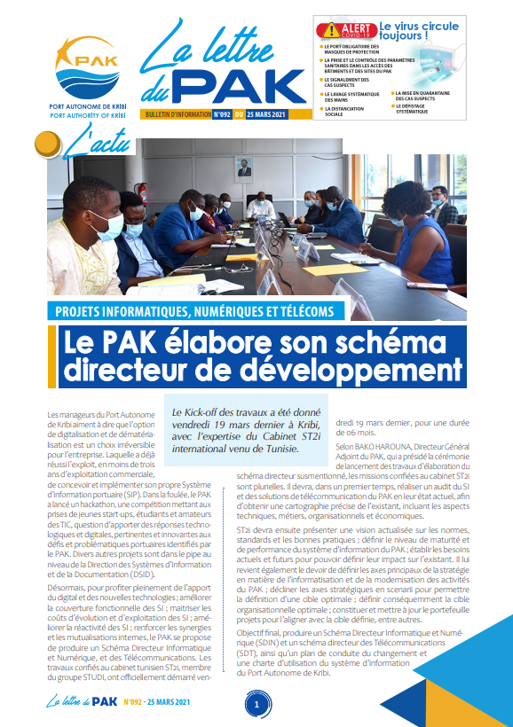 La Lettre du PAK n°092