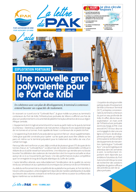 La Lettre du PAK n°095