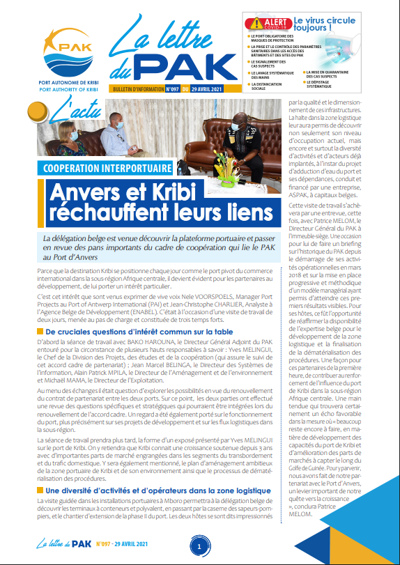 La Lettre du PAK n°097