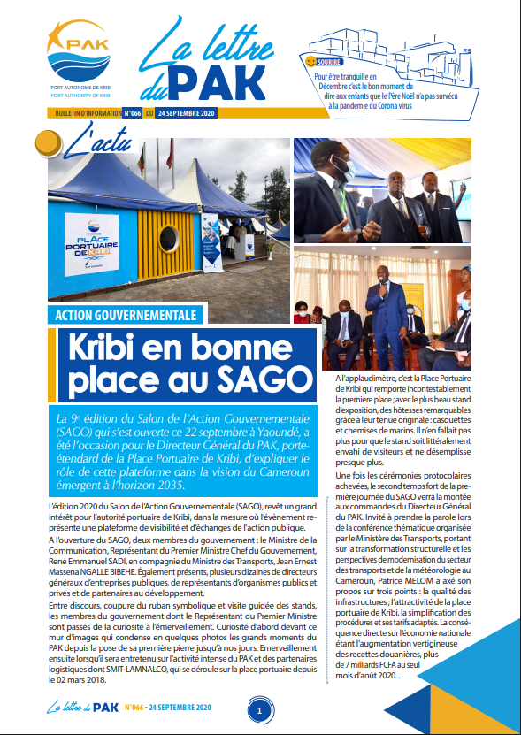 La Lettre du PAK n°066