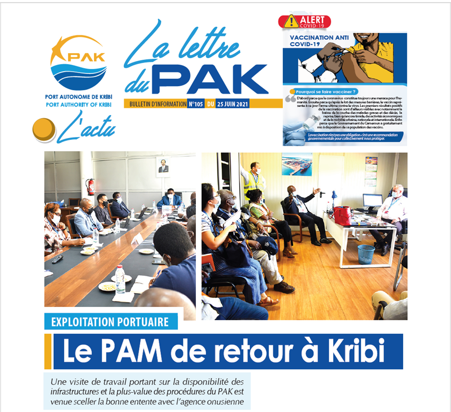 La Lettre du PAK n°105