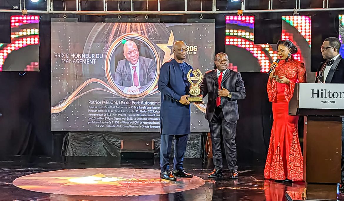 Patrice Melom reçoit le Prix d’Honneur du Management 2024