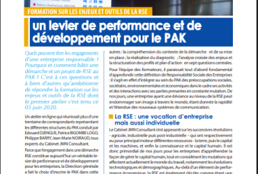 La Lettre du PAK n°050
