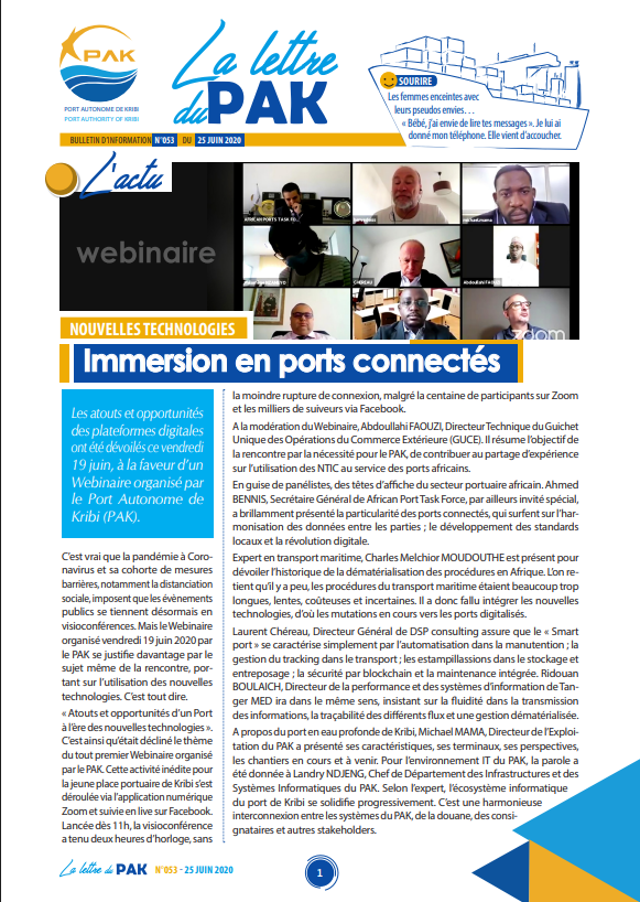 La Lettre du PAK n°053