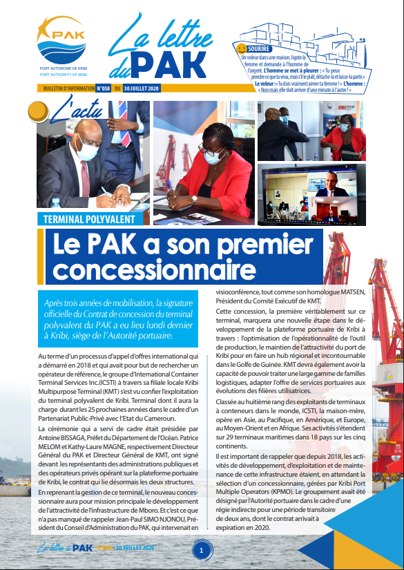 La Lettre du PAK n°058