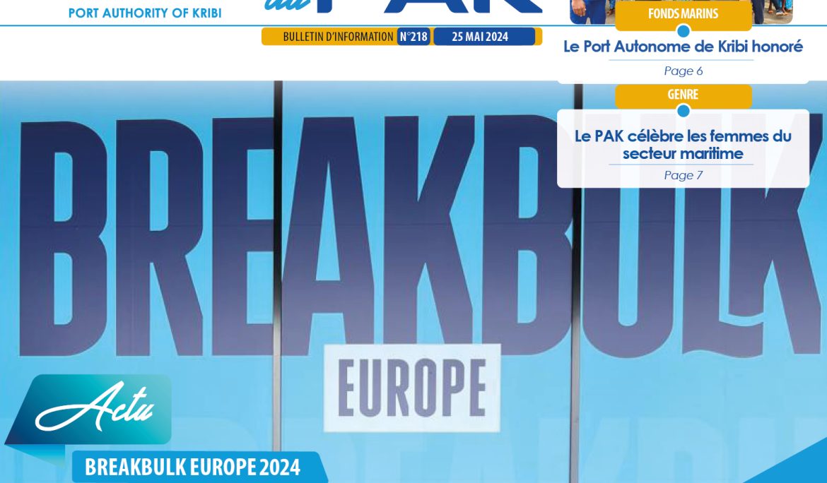 La Lettre du PAK n°218