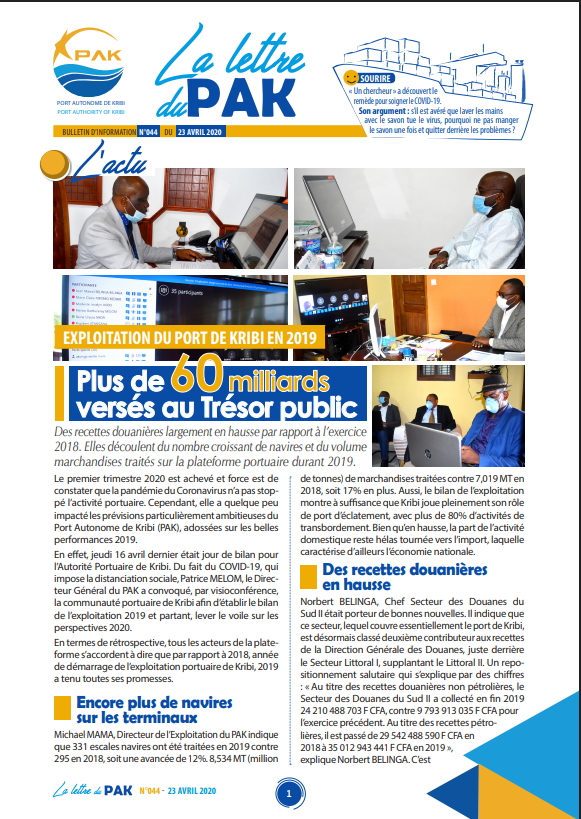 La Lettre du PAK n°044