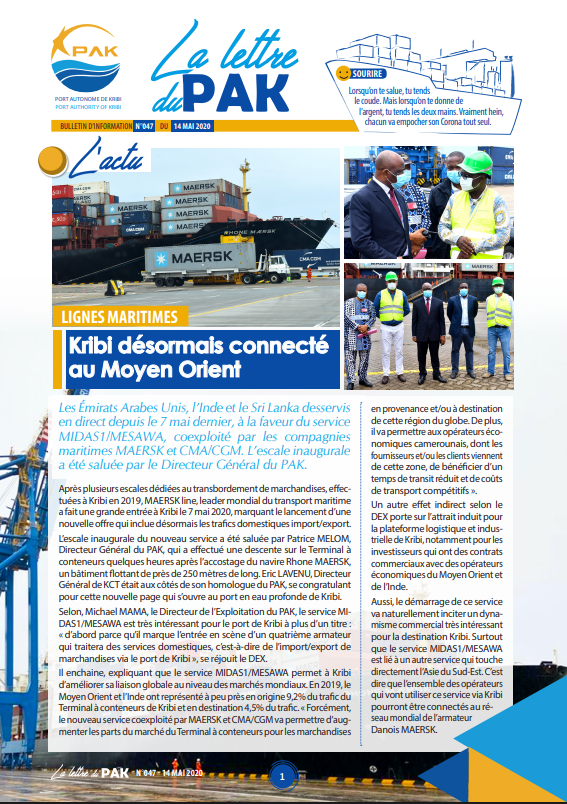 La Lettre du PAK n°047