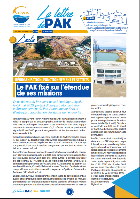 La Lettre du PAK n°048