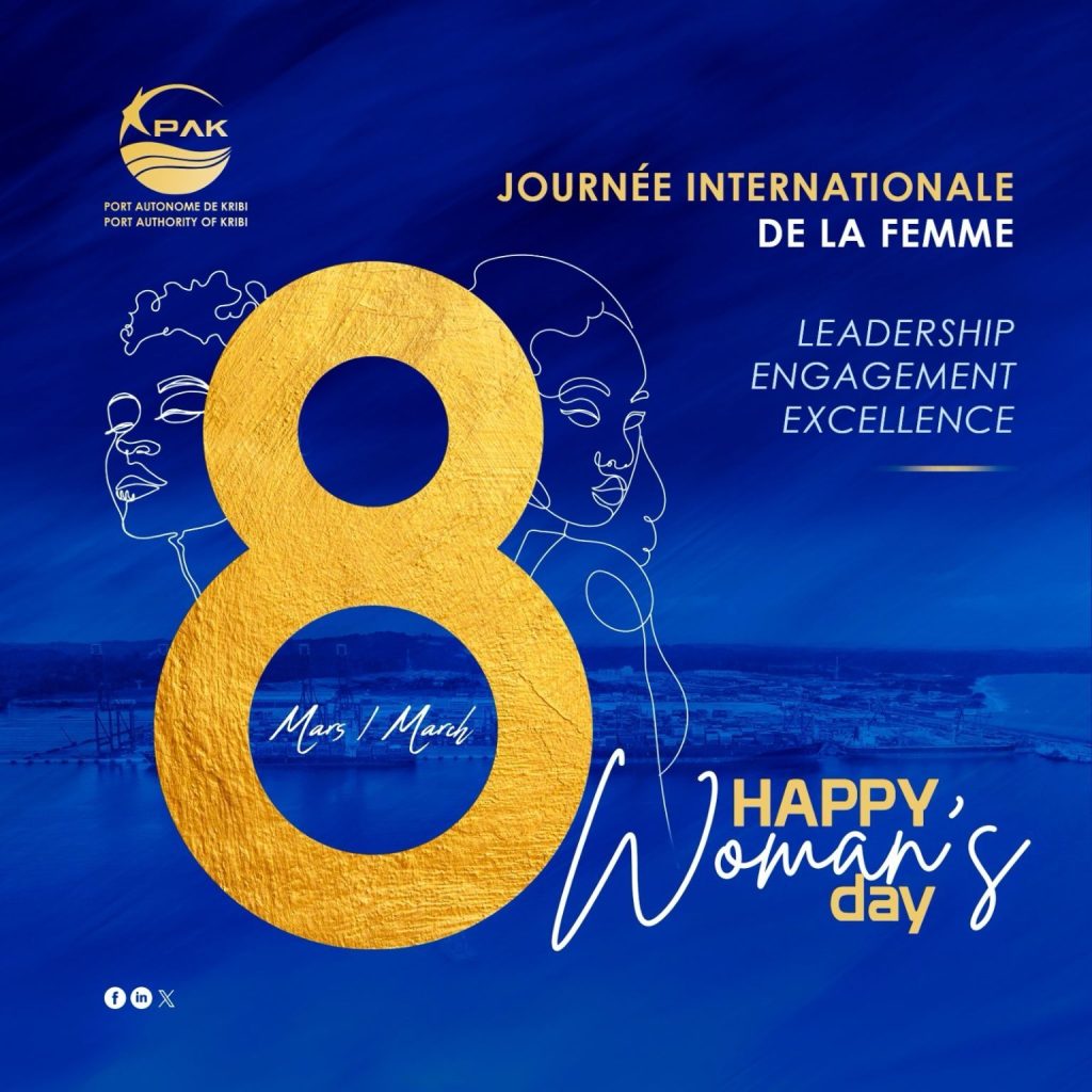 As part of the activities marking International Women's Day 2026, the women of the Port Autonome de Kribi, through the Association of Women of the Port Autonome de Kribi, carried out a solidarity initiative dedicated to supporting young mothers and children in the Kribi community.