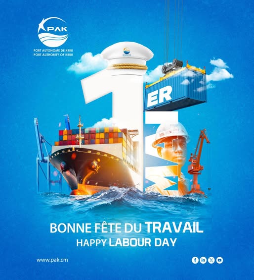 À l’occasion de la 140ᵉ édition de la Fête du Travail, le Port Autonome de Kribi s’est distingué par la mobilisation remarquable de son personnel.