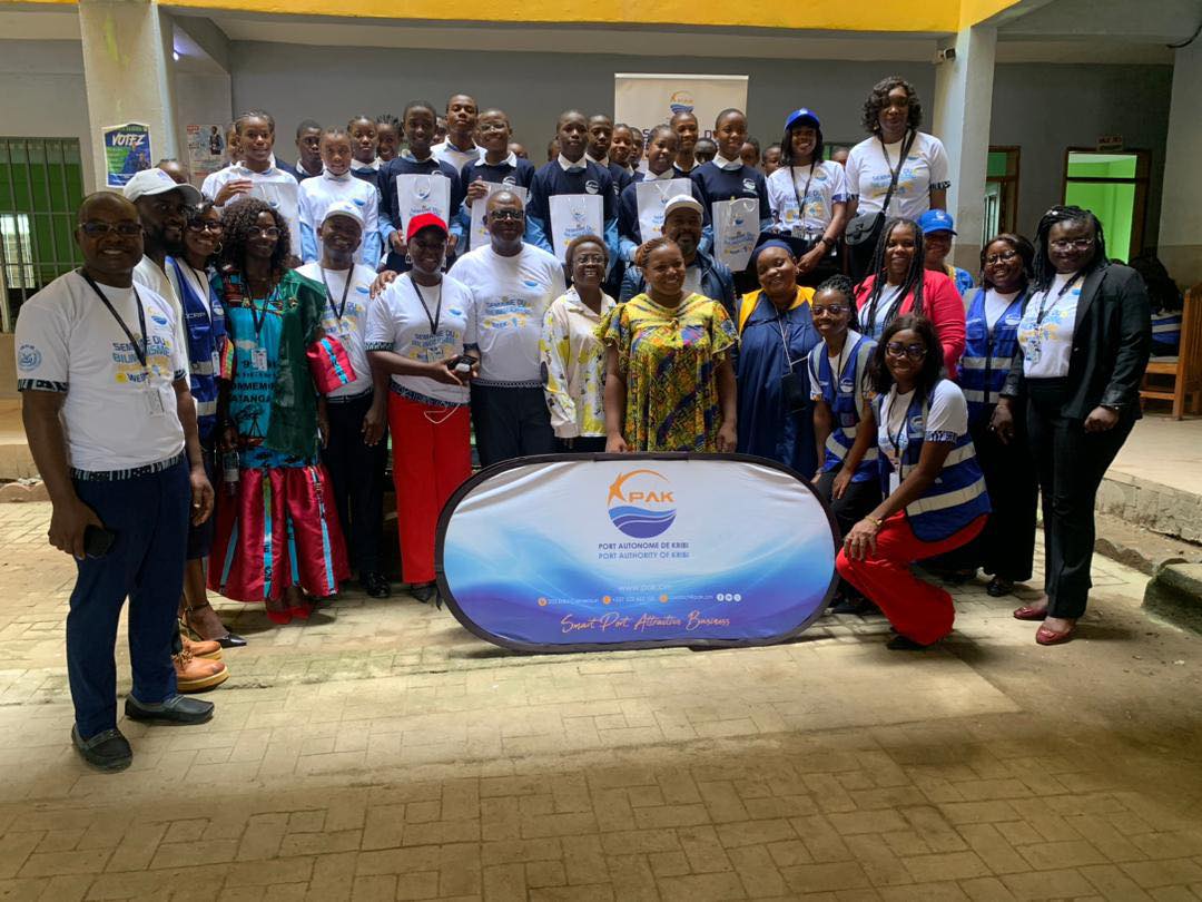 Bilingualism Week at the Port of Kribi: Kick-off in Mboro